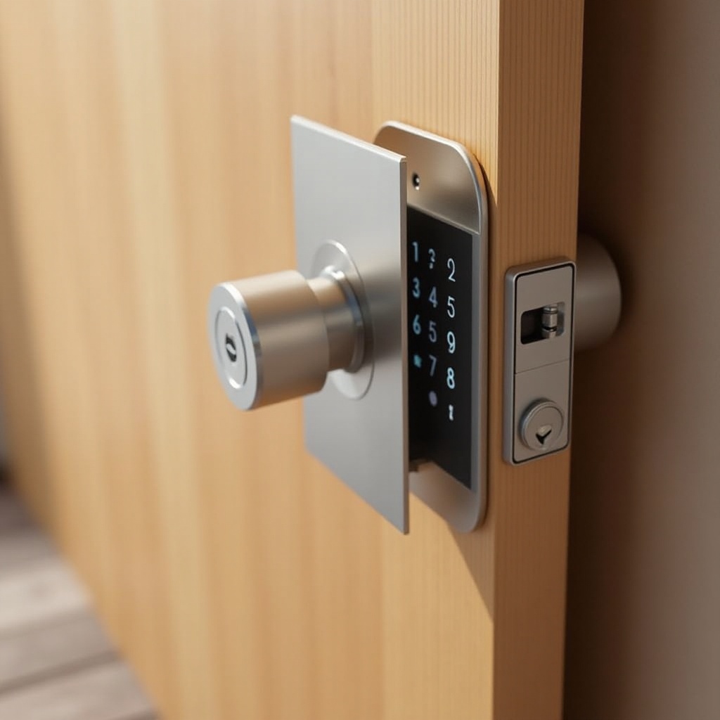 簡単取り付けBluetoothドアロック：あなたの家庭セキュリティを変革