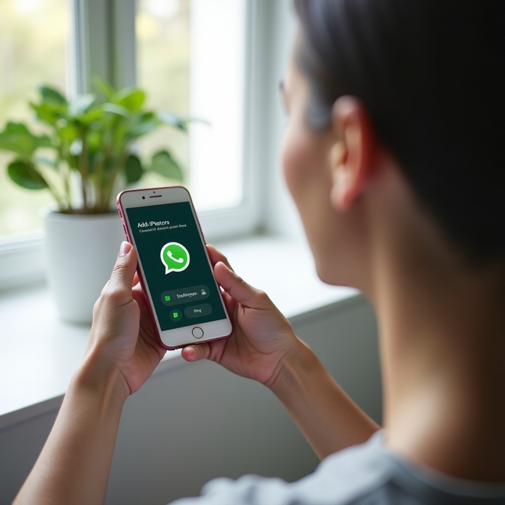 iPhoneでWhatsAppに連絡先を追加する方法
