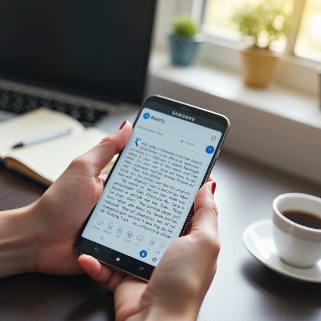 Ứng dụng Đọc Sách Điện Tử Samsung: Hướng Dẫn Hoàn Chỉnh 2024 Cho Người Dùng Điện Thoại