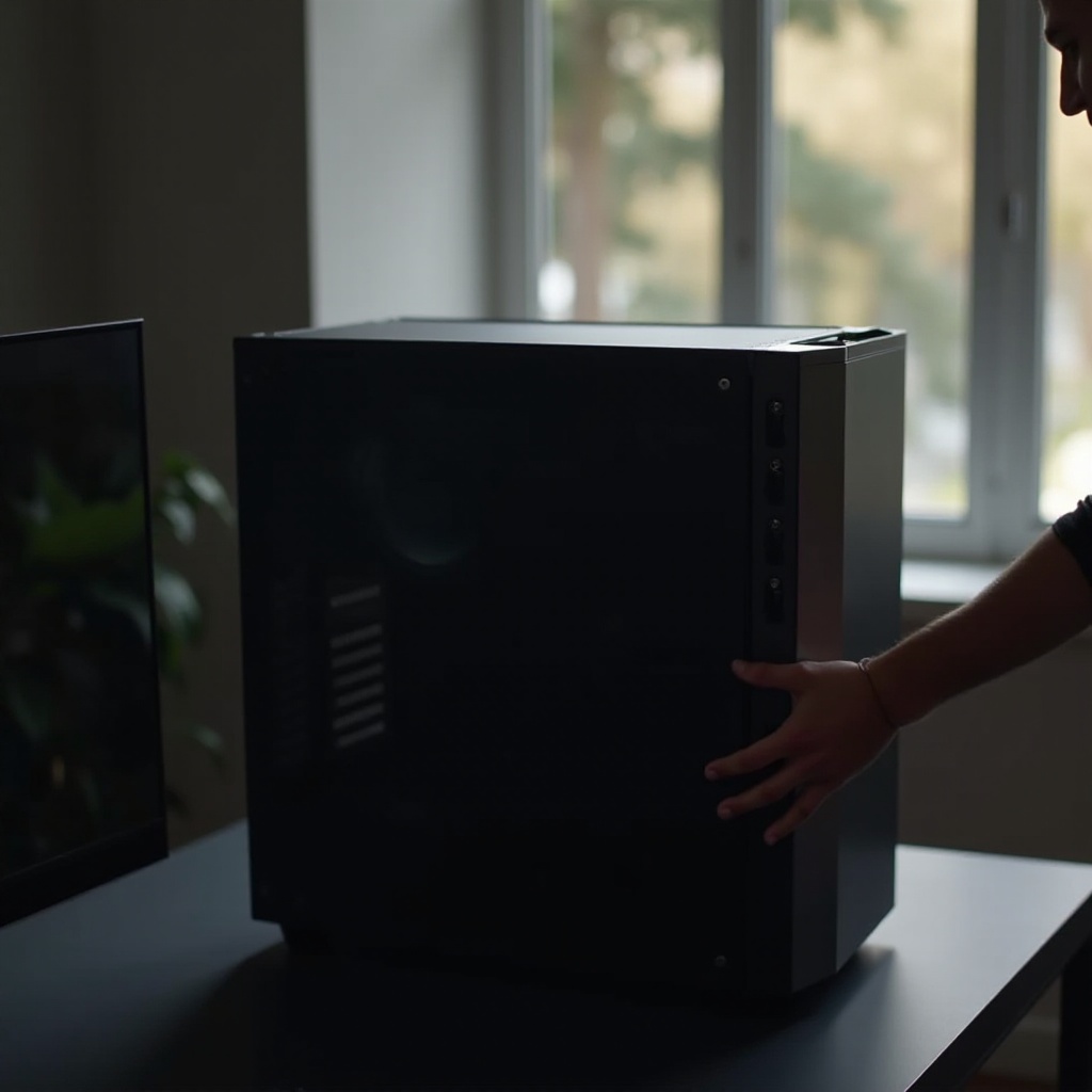 オーメンPCケースの開け方：徹底ガイド